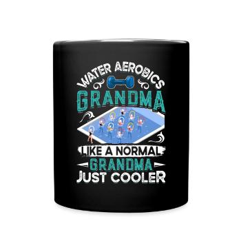 Aerobic Exercise Designs - Tasse einfarbig - Schwarz - Vorne