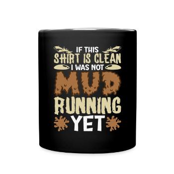 Perfect funny Race - Tasse einfarbig - Schwarz - Vorne