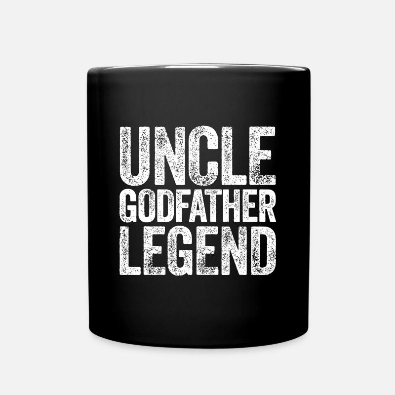 Légende de l’oncle du parrain - Mug uni - noir