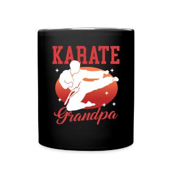 Karate Grandpa Martial Arts Martial Arts Gift - Full Colour Mug - black - Front