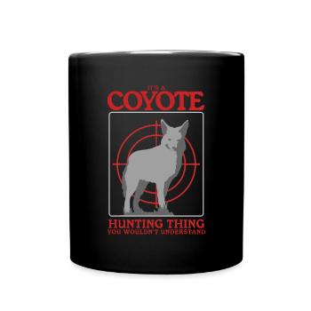Hunter Hunt Hunting License Hunting Huntress Gift - Full Colour Mug - black - Front