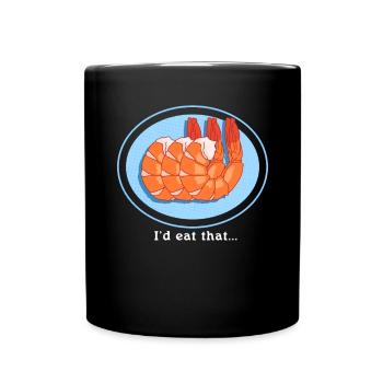 Crabe Crevette Crabe Lover Crabe Cadeau - Mug uni - noir - Devant