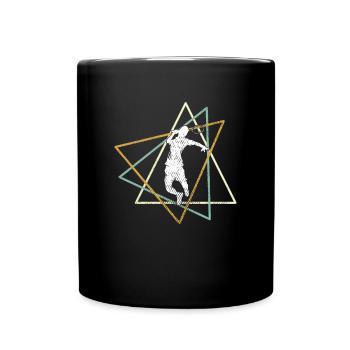 Badminton - Full Colour Mug - black - Front