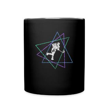 Eishockey - Full Colour Mug - black - Front