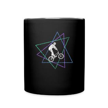 BMX - Full Colour Mug - black - Front