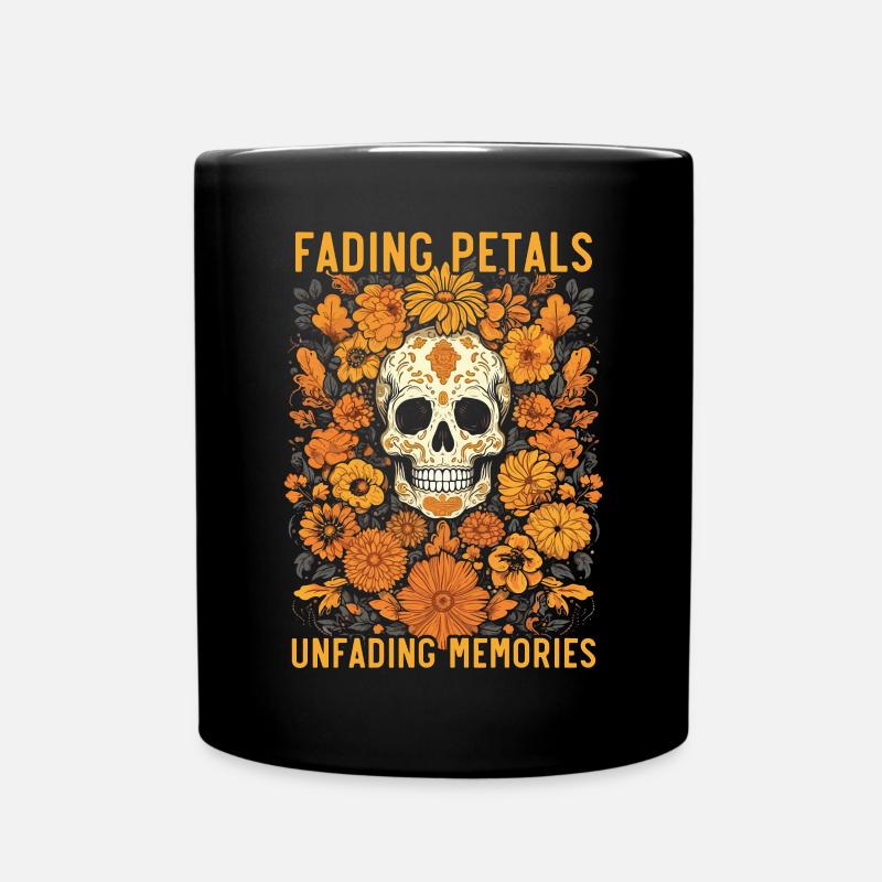 Dia De Los Muertos Sugar Skull Vacances mexicaines - Mug uni - noir