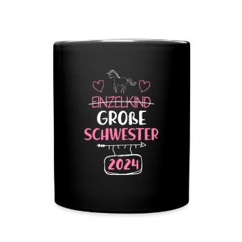 Grande Sœur 2024 - Mug uni - noir - Devant