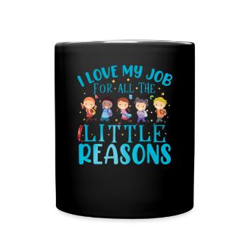 Professeur Montessori - Mug uni - noir - Devant