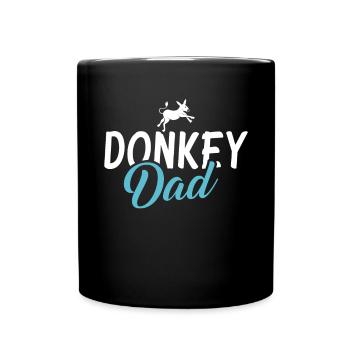 Cadeaux d’amoureux de l’âne - Mug uni - noir - Devant