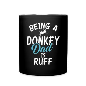 Donkey Lover Gifts - Tasse einfarbig - Schwarz - Vorne