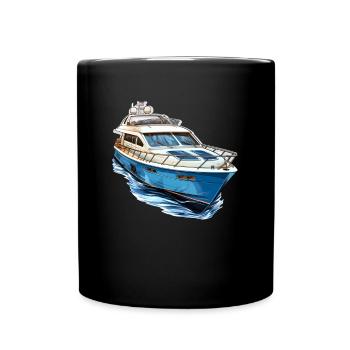 Yacht - Mug uni - noir - Devant