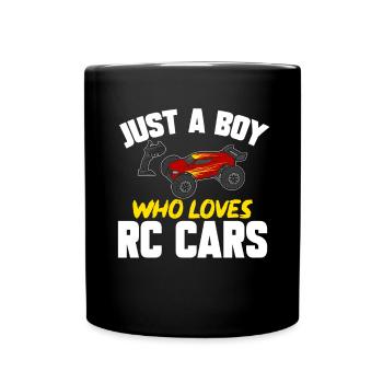RC Car Ferngesteuertes Auto - Tasse einfarbig - Schwarz - Vorne