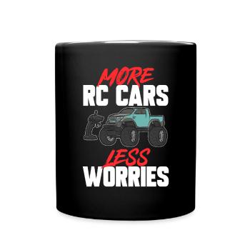 RC Car Ferngesteuertes Auto - Tasse einfarbig - Schwarz - Vorne