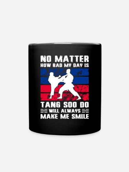 Tang Soo Do Geschenk - Tasse einfarbig - Schwarz