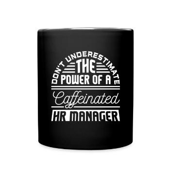 Human Resources Hr Manager Job Beruf - Tasse einfarbig - Schwarz - Vorne