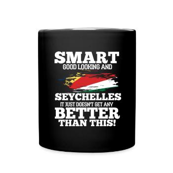 Seychelles - Full Colour Mug - black - Front