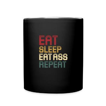 Sadomaso BDSM Dominatrix SM Sado Maso Gift - Full Colour Mug - black - Front