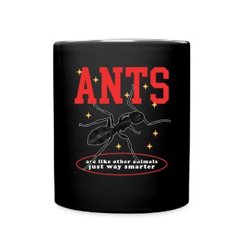 Fourmis Ferme Fourmi Formicarium Cadeau - Mug uni - noir - Devant