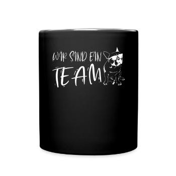 Dog Bulldog Dog Owner Gechenkidee - Full Colour Mug - black - Front