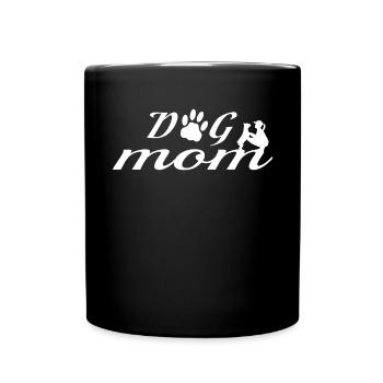 Chien Bulldog Dog Propriétaire Gechenkidee - Mug uni - noir - Devant