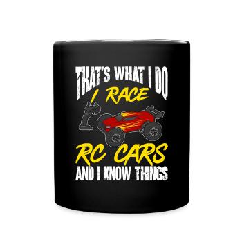 RC Car Ferngesteuertes Auto - Tasse einfarbig - Schwarz - Vorne