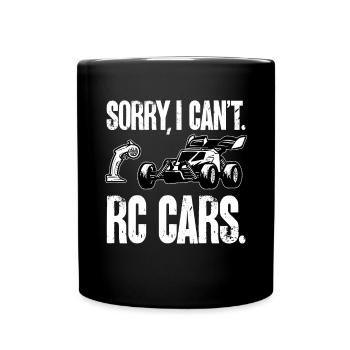 RC Car Ferngesteuertes Auto - Tasse einfarbig - Schwarz - Vorne