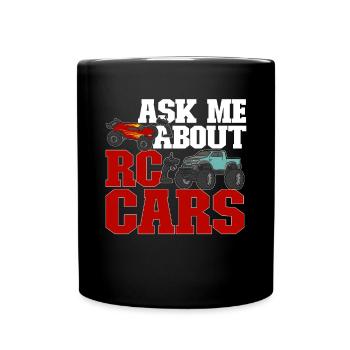 RC Car Ferngesteuertes Auto - Tasse einfarbig - Schwarz - Vorne