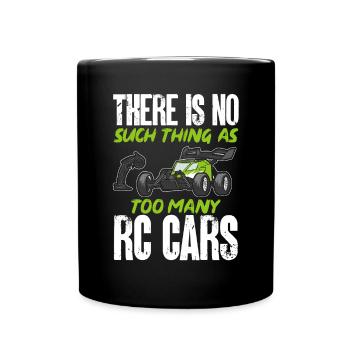 RC Car Ferngesteuertes Auto - Tasse einfarbig - Schwarz - Vorne