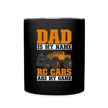 RC Car Ferngesteuertes Auto - Tasse einfarbig - Schwarz - Vorne