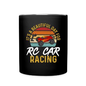 RC Car Ferngesteuertes Auto - Tasse einfarbig - Schwarz - Vorne