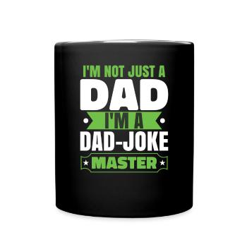 Papa Maître Blague - Mug uni - noir - Devant