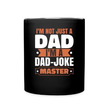 Papa Maître Blague - Mug uni - noir - Devant