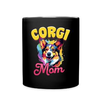 Welsh Corgi Pembroke Dog Breed Pet - Mug uni - noir - Devant