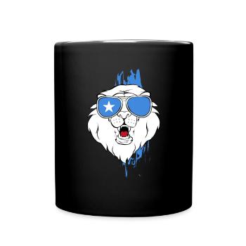 Somalia - Tasse einfarbig - Schwarz - Vorne