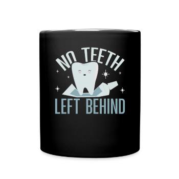 Dental Assistant Tooth Dentist Dentistry Teeth - Full Colour Mug - black - Front