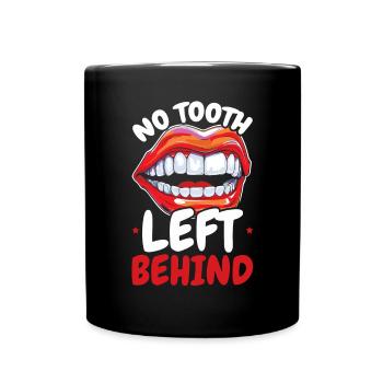 Dental Assistant Tooth Dentist Dentistry Teeth - Full Colour Mug - black - Front