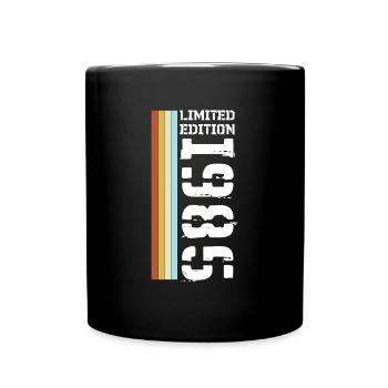 Limited Edition Retro 1985 - Tasse einfarbig - Schwarz - Vorne