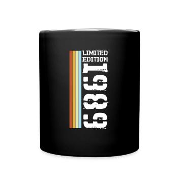 Limited Edition Retro 1989 - Full Colour Mug - black - Front