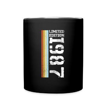 Limited Edition Retro 1987 - Full Colour Mug - black - Front