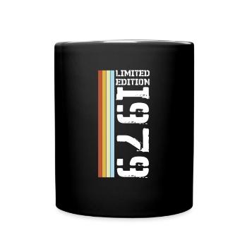 Limited Edition Retro 1979 - Full Colour Mug - black - Front