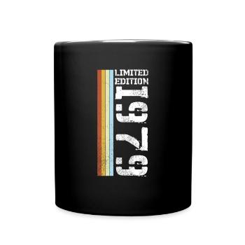 Limited Edition Retro 1979 - Tasse einfarbig - Schwarz - Vorne