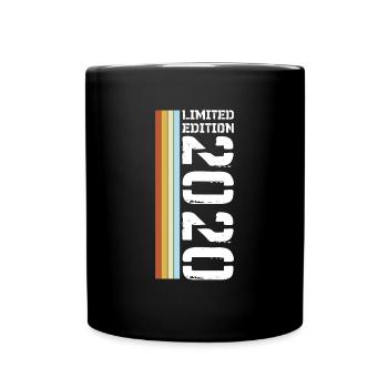 Limited Edition Retro 2020 - Full Colour Mug - black - Front