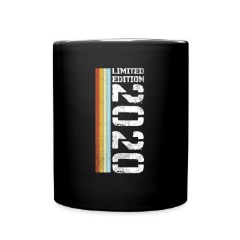 Limited Edition Retro 2020 - Tasse einfarbig - Schwarz - Vorne