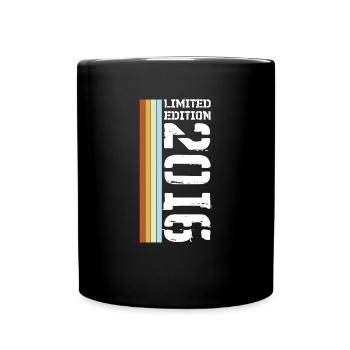 Limited Edition Retro 2016 - Tasse einfarbig - Schwarz - Vorne