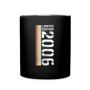 Limited Edition Retro 2006 - Tasse einfarbig - Schwarz - Vorne