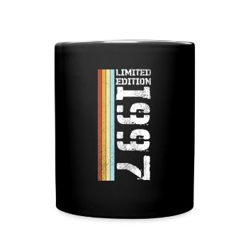 Limited Edition Retro 1997 - Tasse einfarbig - Schwarz - Vorne