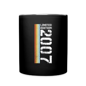 Limited Edition Retro 2007 - Tasse einfarbig - Schwarz - Vorne