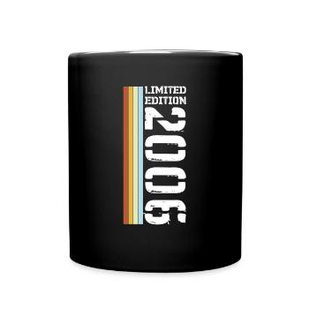 Limited Edition Retro 2006 - Tasse einfarbig - Schwarz - Vorne