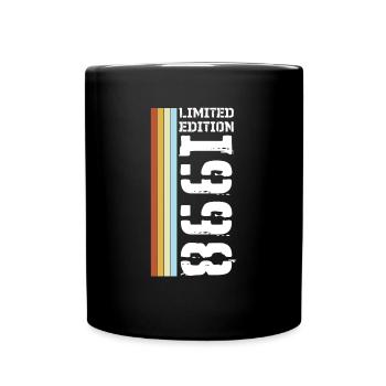 Limited Edition Retro 1998 - Tasse einfarbig - Schwarz - Vorne