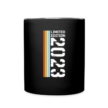 Limited Edition Retro 2023 - Tasse einfarbig - Schwarz - Vorne